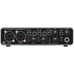 Behringer Interface Audio Umc204hd Black One Size unisex
