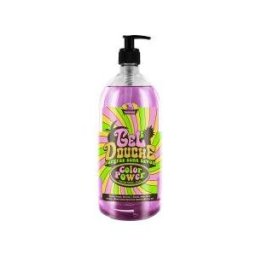 Les Petits Bains de Provence Gel Douche Pomme Pêche Corps et Cheveux 1 L - Flacon-Pompe 1000 ml
