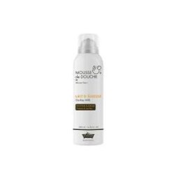 Les Petits Bains de Provence Mousse de Douche au Lait d'Ânesse 200 ML - Flacon-Aérosol