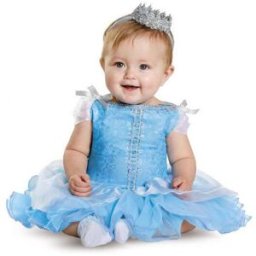 Jakks Déguisement bébé Cendrillon - Taille 12-18 mois - Disney Princesse
