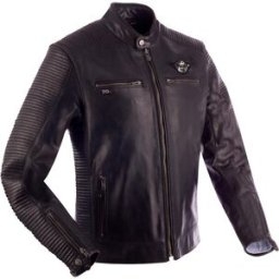 Blouson CUIR riverton SEGURA gris/noir male