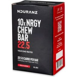 Nduranz Boîte De Barres énergétiques à Mâcher Nrgy Cola 22.5g 10 Unités