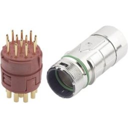 Set de connecteurs M23 F6 12-POL MALE 1 set LAPP EPIC® KIT M23 F6 12-POL MALE 75009705
