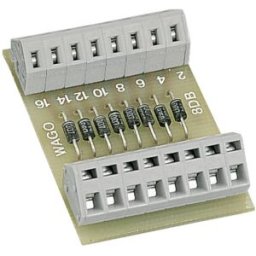 Circuit interface CAGE CLAMP® série 236 avec 8 diodes 1N4007 independantes sans support de montage WAGO 289-101