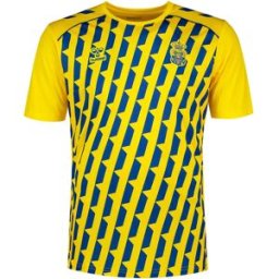 Hummel T-shirt à Manches Courtes Avant-match Ud Las Palmas 25/26 Cyber Yellow XL Homme