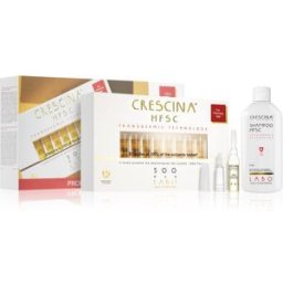 Crescina Transdermic 500 Re-Growth Coffret cadeau pour stimuler la repousse des cheveux pour homme 500