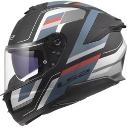 Casque FF808 STREAM II VINTAGE LS2 mat black petrol