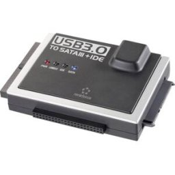 Renkforce disque dur Adaptateur [1x USB 3.0 mâle type A - 1x IDE femelle 40 pôles, IDE femelle 44 pôles, SATA mâle 7+15 pôles] 1.20 m