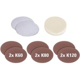 Set daccessoires éponges de polissage /disques de ponçage Einhell 2093233 18 mm 1 set