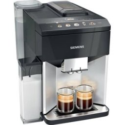 Siemens Hausgeräte EQ500 integral TQ513D01 Machine espresso noir, argent