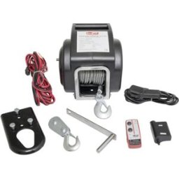 Treuil à câble HP Autozubehör 20605 Force de traction (en roulant)=6.8 kg commande filaire, télécommande sans fil