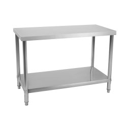 Table de travail inox - ECO - 120 x 70 cm - 400 kg - Royal Catering