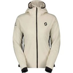 Scott Sweat-shirt à Zip Insuloft Light Dust White / Black M Femme