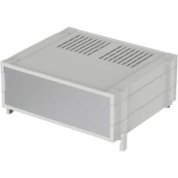Bopla BO 62618 L BOTEGO mit Zubehör Boîtier de table (L x l x H) 307.35 x 256.9 x 110.92 mm ABS gris clair (RAL 7035) 1 pc(s)