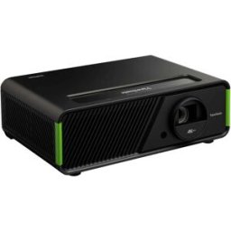 ViewSonic Projecteur X1-4K LED 2150 Lumen ANSI 3840 x 2160 4K UHD avec télécommande, Fonction de zoom, haut-parleur intégré, compatible 4K