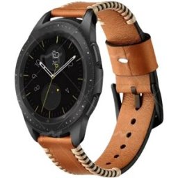 INF Bracelet en cuir premium pour Galaxy Watch3 22 mm