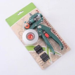 INF Outil de greffage professionnel pour arbres fruitiers - Sécateur de greffage de jardin en acier à haute teneur en carbone Vert