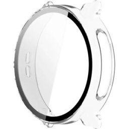 INF Coque de protection avec verre trempé intégré compatible avec Garmin Bounce2 - Coque PC légère, installation facile Transparent