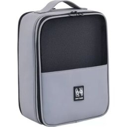 INF Sac de Rangement à Chaussures de Voyage Moyen - Organisateur de Chaussures Grande Capacité Gris