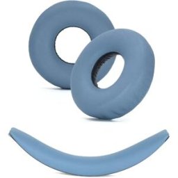 INF Coussinets d'oreille et bandeau de remplacement compatibles avec les casques Sony WH-CH520 Bleu