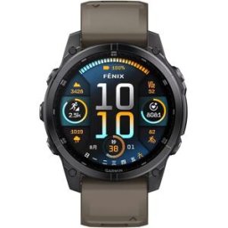 INF Bracelet en silicone à dégagement rapide de 22 mm pour Garmin Fenix 8 47 mm Marron