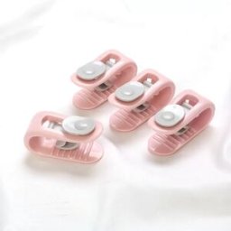 INF Attache Couette Boucle de Pouce (Lot de 8) Rose
