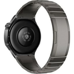 INF Bracelet de montre en acier inoxydable compatible avec Huawei Watch GT et Samsung Watch - 18mm/22mm Gris foncé 18 mm