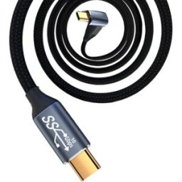 INF Câble extension USB-C compatible avec Steam Deck - Alliage d'aluminium, tressé nylon, 10Gbp, PD 100W, 4K 60Hz, 1/1.5/2/3m 1 m