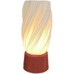 INF Lampe de Bureau Dimmable USB avec Base 3D - Veilleuse de Chevet Style Nordique