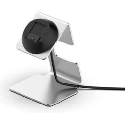 INF Support de recharge en aluminium compatible avec Redmi Watch 3 et compatible avec Redmi Watch 2 – Dock de charge magnétique Argent