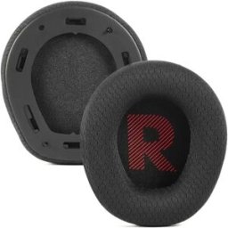 INF 2 Coussinets d'oreille noirs en maille compatibles avec JBL Quantum 100 - Coussinets de remplacement