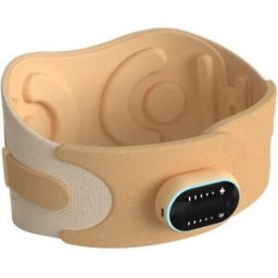 INF Ceinture de massage et de soutien lombaire - Soutien dorsal ergonomique chauffant à 360° avec chauffage en fibre de