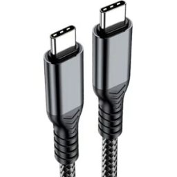 INF Câble multifonction USB3.2 Type-C vers Type-C - USB3.2 Gen 2x2 20Gbps, 8K 60Hz, Charge PD rapide, compatible avec CarPlay 5 m