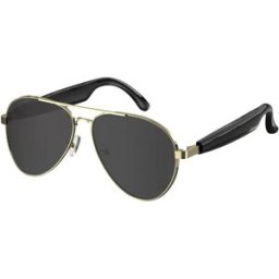 INF Lunettes Bluetooth Intelligentes : Musique sans Fil et Appels Mains Libres avec Audio Immersif Le noir