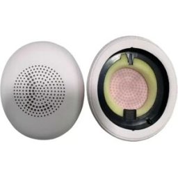 INF Coussinets d'oreille de remplacement compatibles avec Jabra Evolve2 65/Elite 45h, Cuir Protéiné, Rose, 2 Pièces