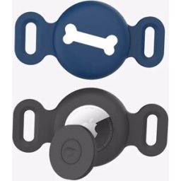 INF (airtag protection coque/s) coque de protection étanche en silicone compatible avec Apple Airtag pour animaux de compagnie,