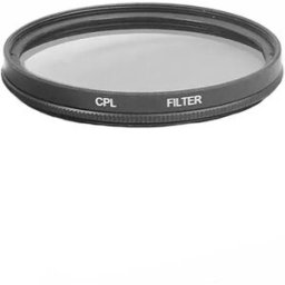 INF Filtre polarisant CPL pour appareil photo : Améliorez vos photos avec des couleurs éclatantes et une réduction des reflets 49 millimètres