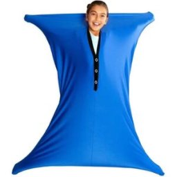 INF Chaussette corporelle sensorielle pour jeu de jardin – tissu extensible pour fêtes, team building et activités extérieures L