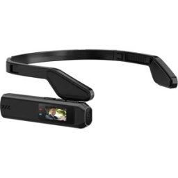 INF Caméra Frontale 2.7K HD Portable : Enregistrement POV à la Première Personne avec Aperçu WiFi Le noir