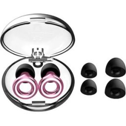 INF Bouchons d'oreilles antibruit et insonorisants avec poignées Or rose