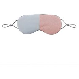 INF Masque de sommeil rafraîchissant en soie pour les dormeurs latéraux Rose