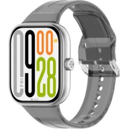 INF Bracelet TPU Transparent pour Redmi Watch 5 & Xiaomi Band 9 Pro Le noir