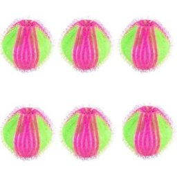 INF Boule de lavage / boule à peluches pour sèche-linge, paquet de 6