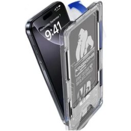 INF Lot de 3 protections d'écran en verre trempé HD avec applicateur anti-poussière compatible avec Samsung Galaxy A15 5G