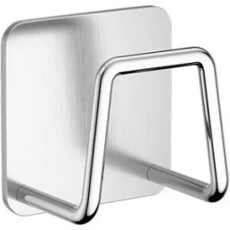 INF Support Éponge Inox Brossé - Rangement Évier Cuisine Sans Perçage