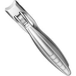 INF Coupe-ongles verrouillable incurvé en acier inoxydable - grande ouverture, coupe de précision à double action