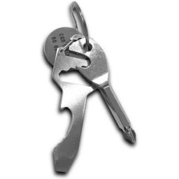 INF Ensemble d'outils multifonctionnels en acier inoxydable - Compact et portable