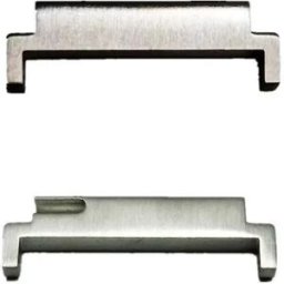 INF Adaptateur Universel Argenté pour Bracelet de Montre 20mm vers 18mm