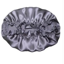 INF Bonnet de nuit 100 % soie pour femme, bonnet de nuit doux pour les cheveux M