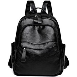 INF Sac à dos noir élégant - Parfait pour un usage quotidien PU